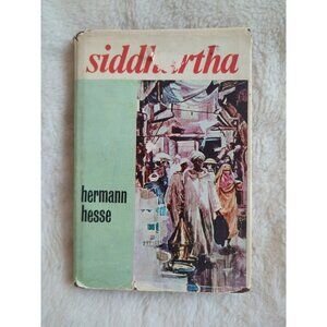 Siddhartha Hermann Hesse Spanish Edition 1971 First Edition HC DJ Vtg Epoca S.A.
